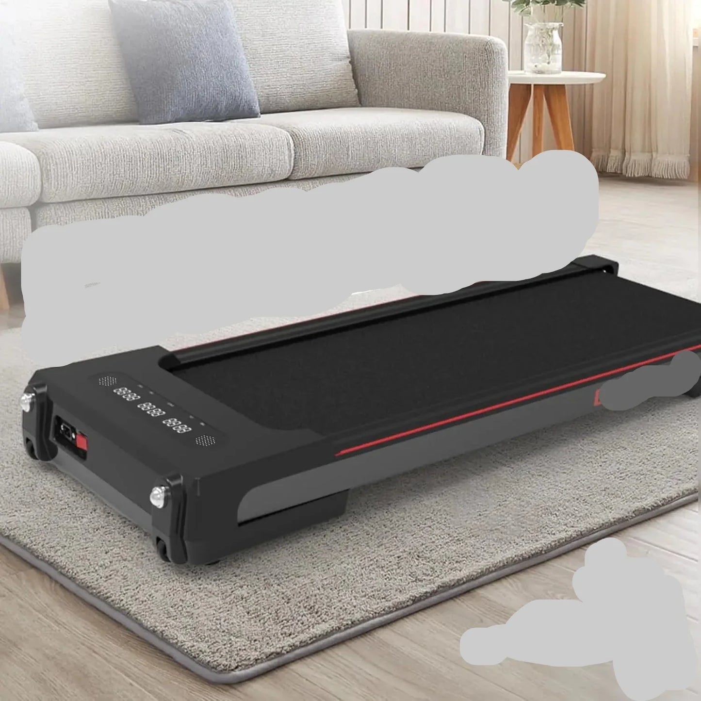 2-in-1 Under Desk Treadmill: Walk, Work, and Workout