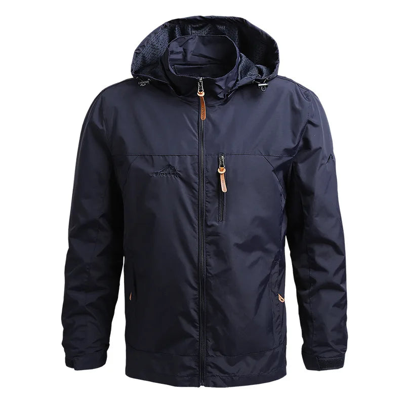 Versatile Outdoor Jacket Military Style Windbreaker