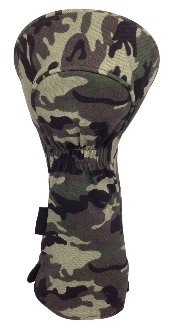 19th Hole Dancing Gopher Camo Embroidered Driver Headcover by ReadyGOLF