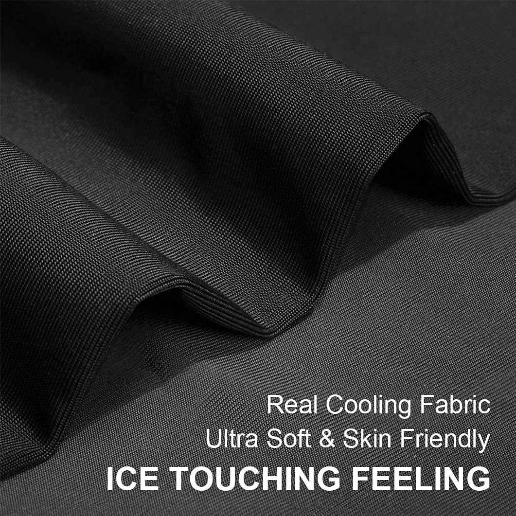 ROCKBROS Cooling Neck Gaiter Bandana Face Mask Summer Half Face Scarf for Cycling Fishing