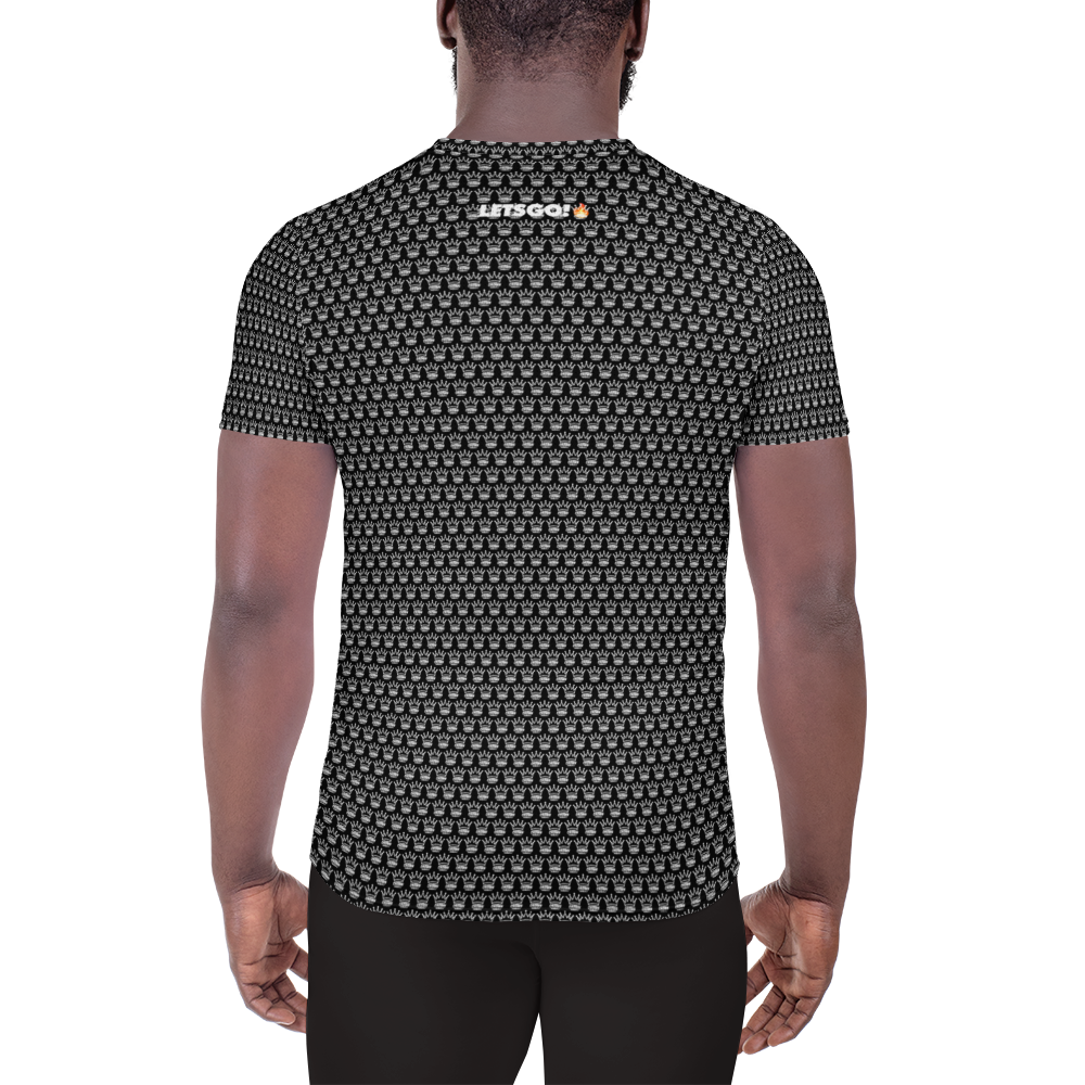 Men's Corona Pattern Shirt (Black)