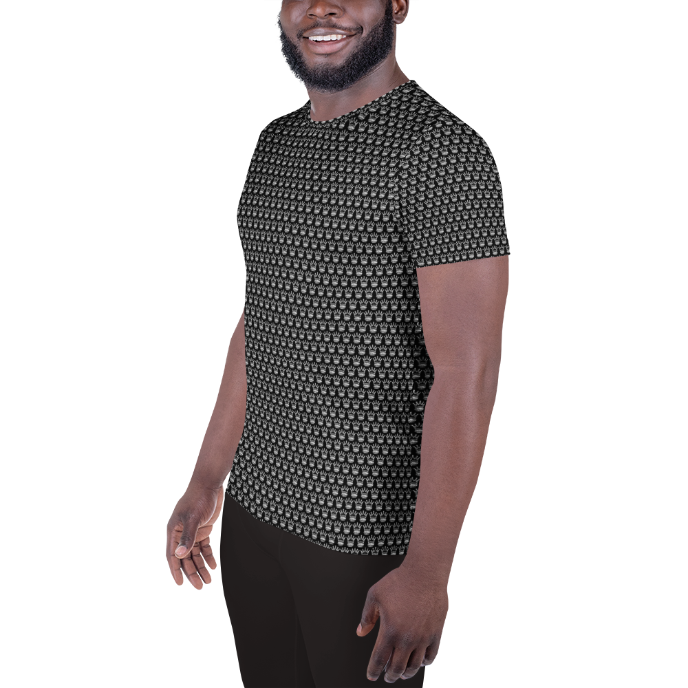 Men's Corona Pattern Shirt (Black)