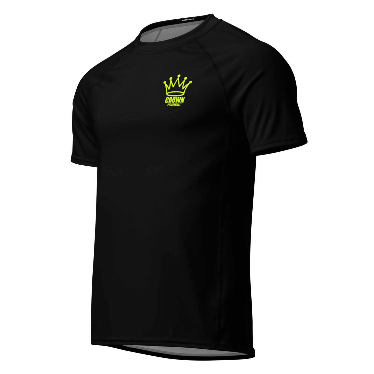 CROWN PICKLEBALL - Men's Tourney Shirt (Black)