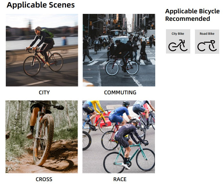 GINE FOREST-Aluminum Allloy Bicycle Platform Pedals