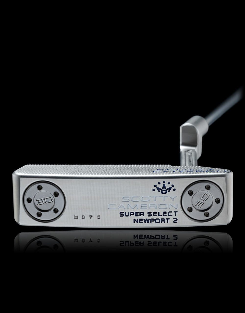 Scotty Cameron 2025 Moto Monday Drop - Blue Super Select Newport 2 MOTO Blade Putter