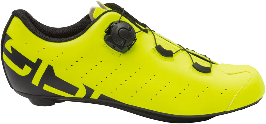 SIDI Fast 2 Road Shoes - Men's Yellow Fluo/Black 44