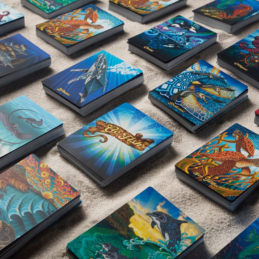 Go Fish Card Game - Phil Lewis Art