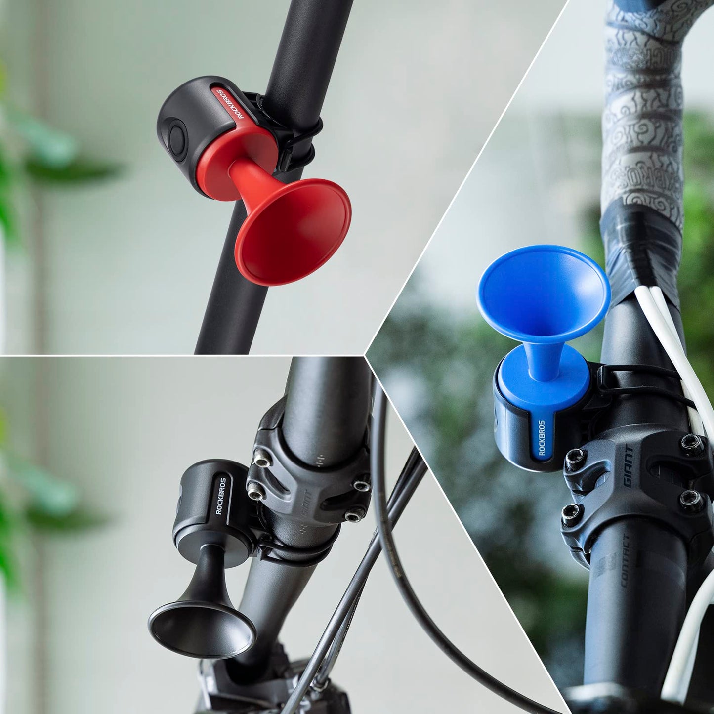 Electric Bike Horn 120dB IPX4 Waterproof for Ebike Scooter