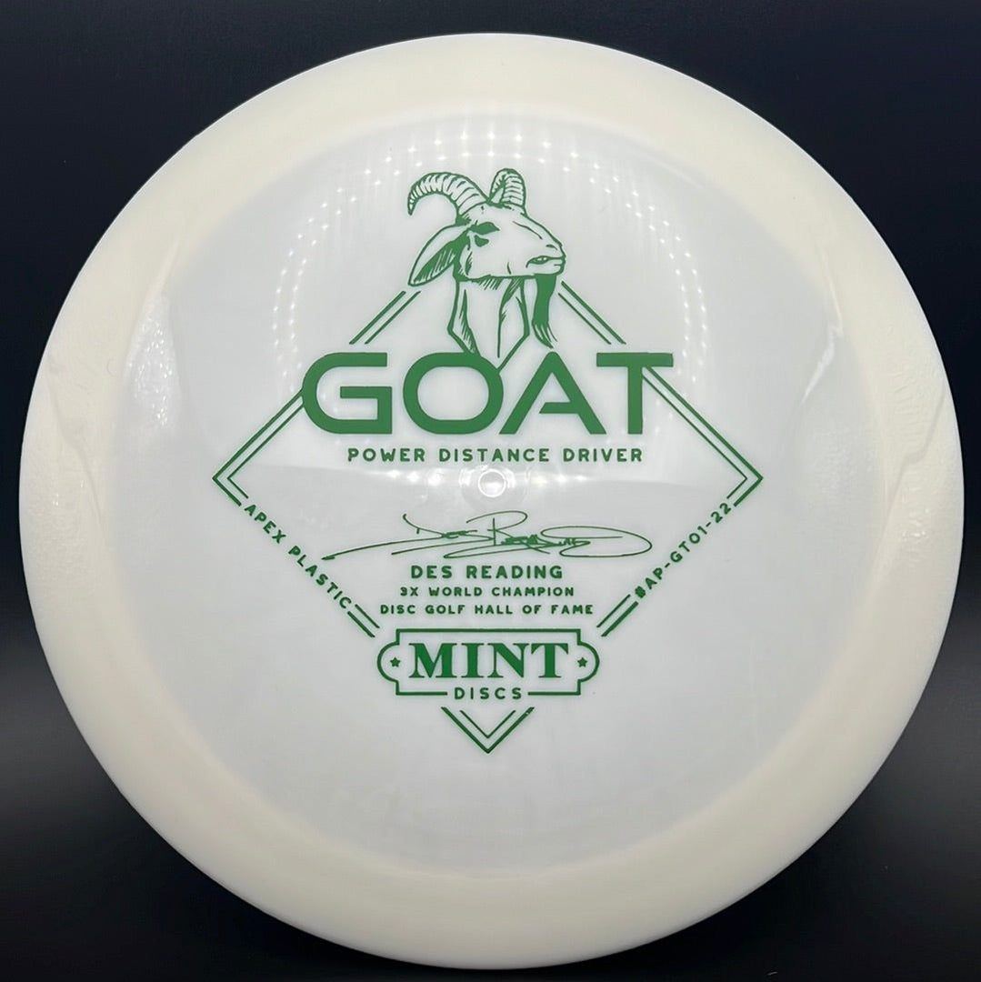 Apex Goat First Run - Des Reading