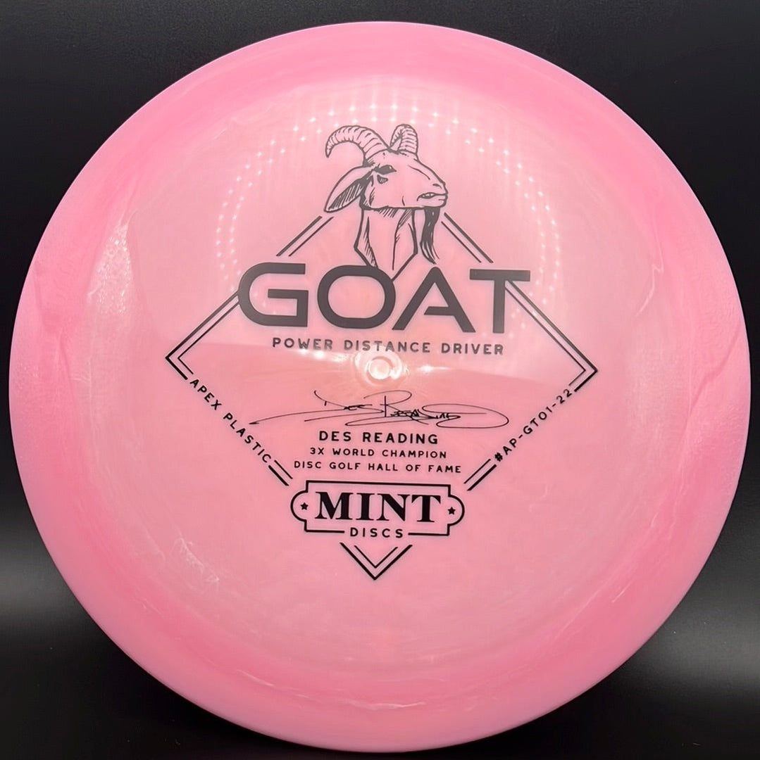 Apex Goat First Run - Des Reading