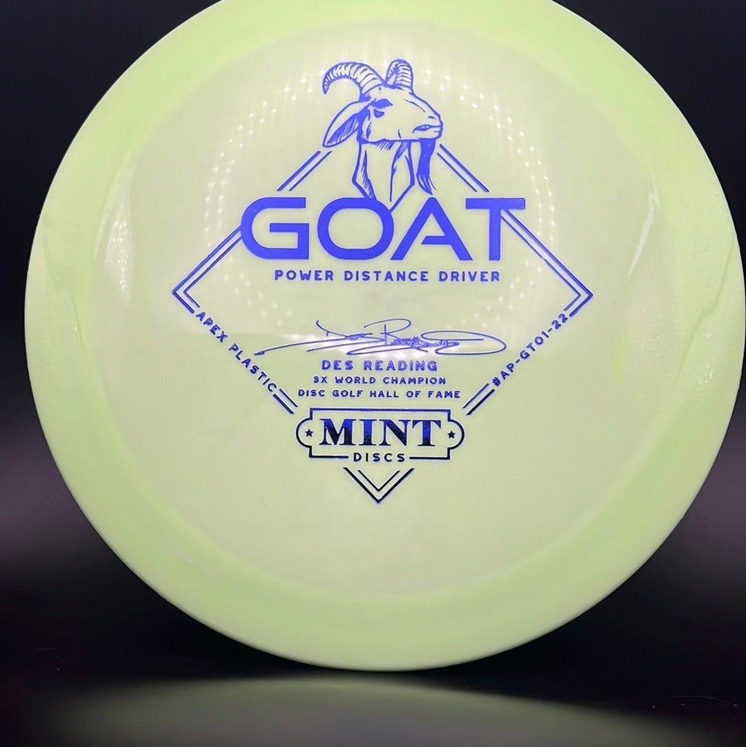 Apex Goat First Run - Des Reading