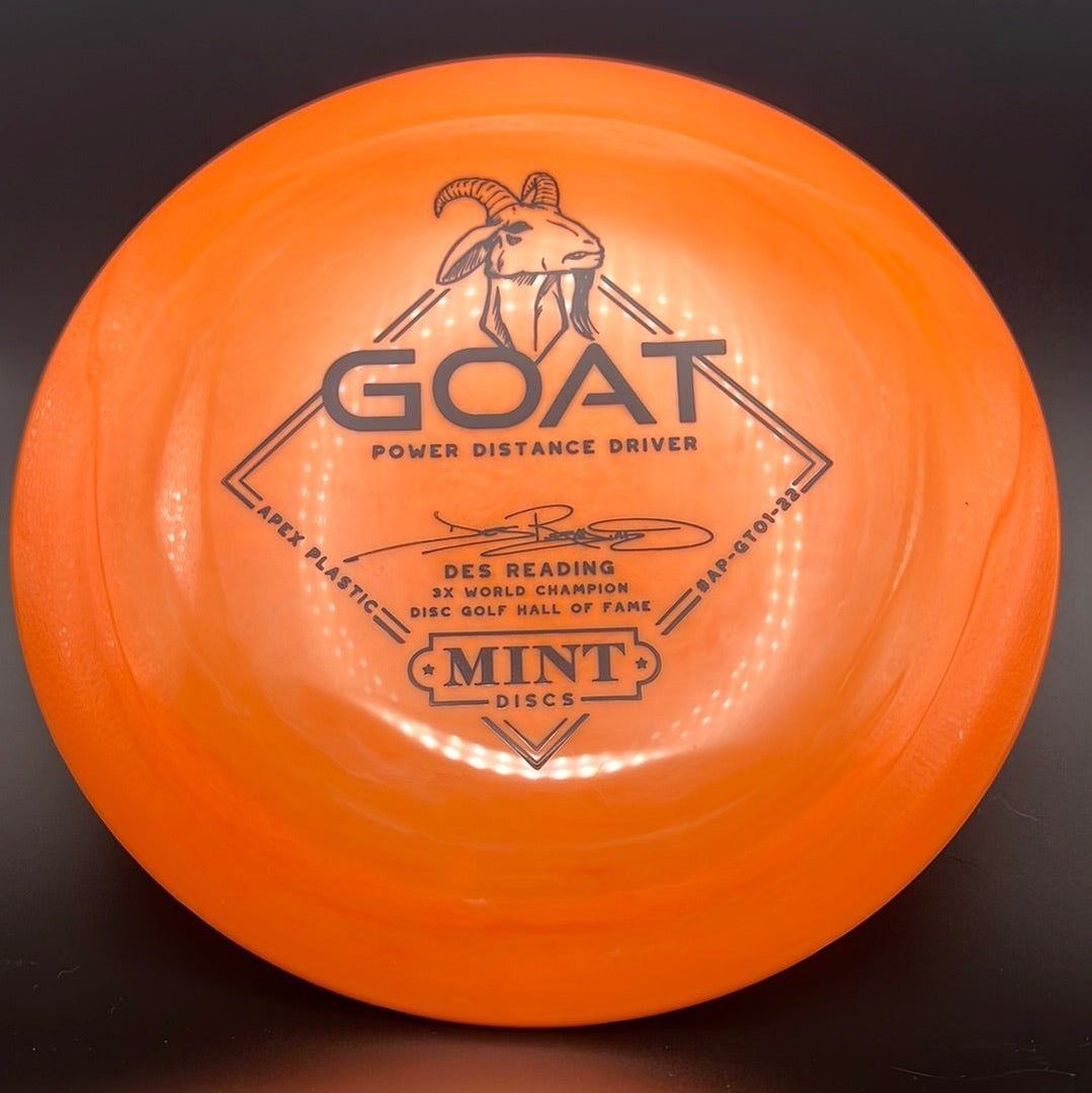 Apex Goat First Run - Des Reading