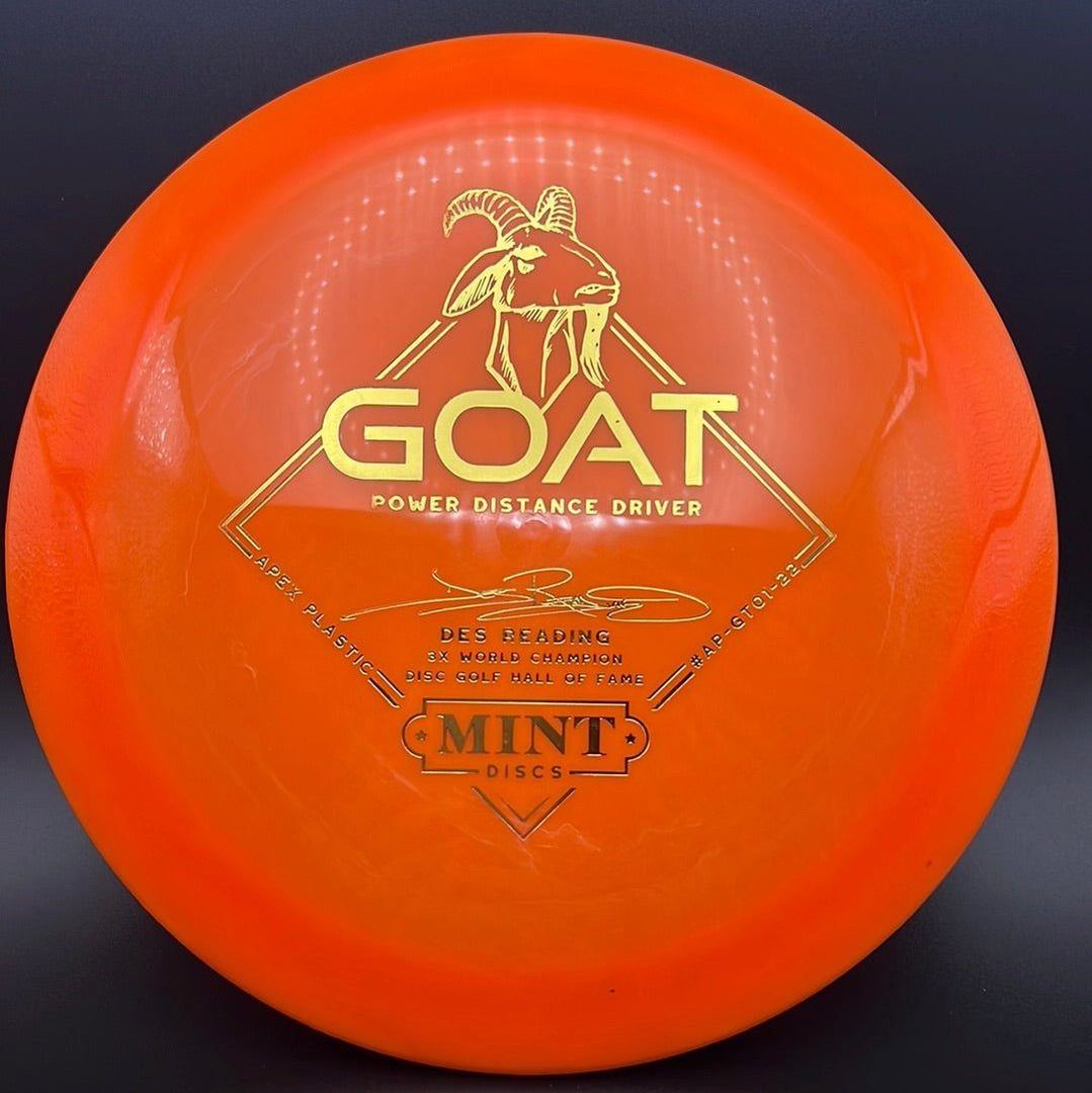 Apex Goat First Run - Des Reading