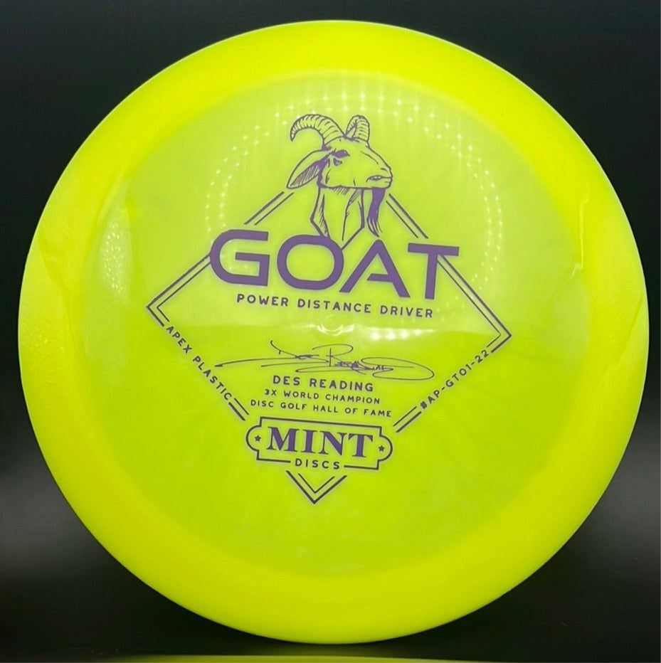 Apex Goat First Run - Des Reading