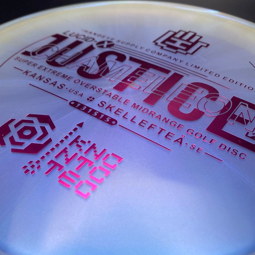 Lucid X Chameleon Justice - Limited Handeye Run