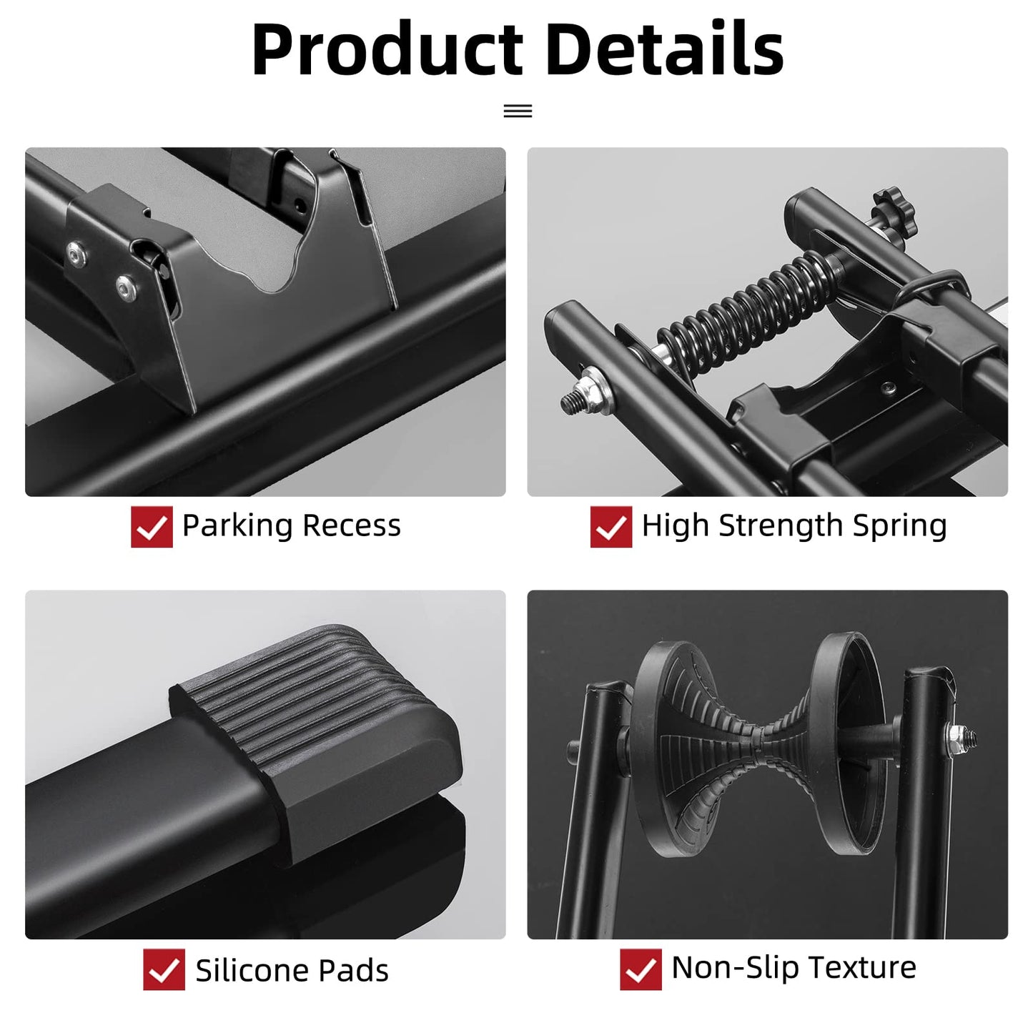Foldable Bike Stand for 20"–29" Wheels
