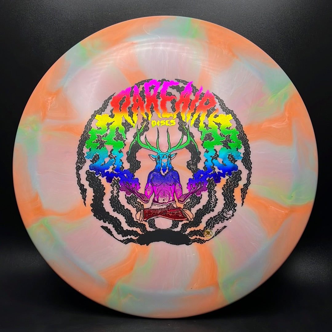 Swirly Apex Longhorn - Custom RAD Elk Man Stamp!
