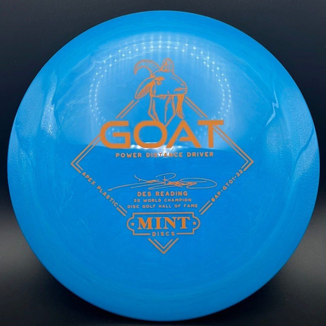 Apex Goat First Run - Des Reading