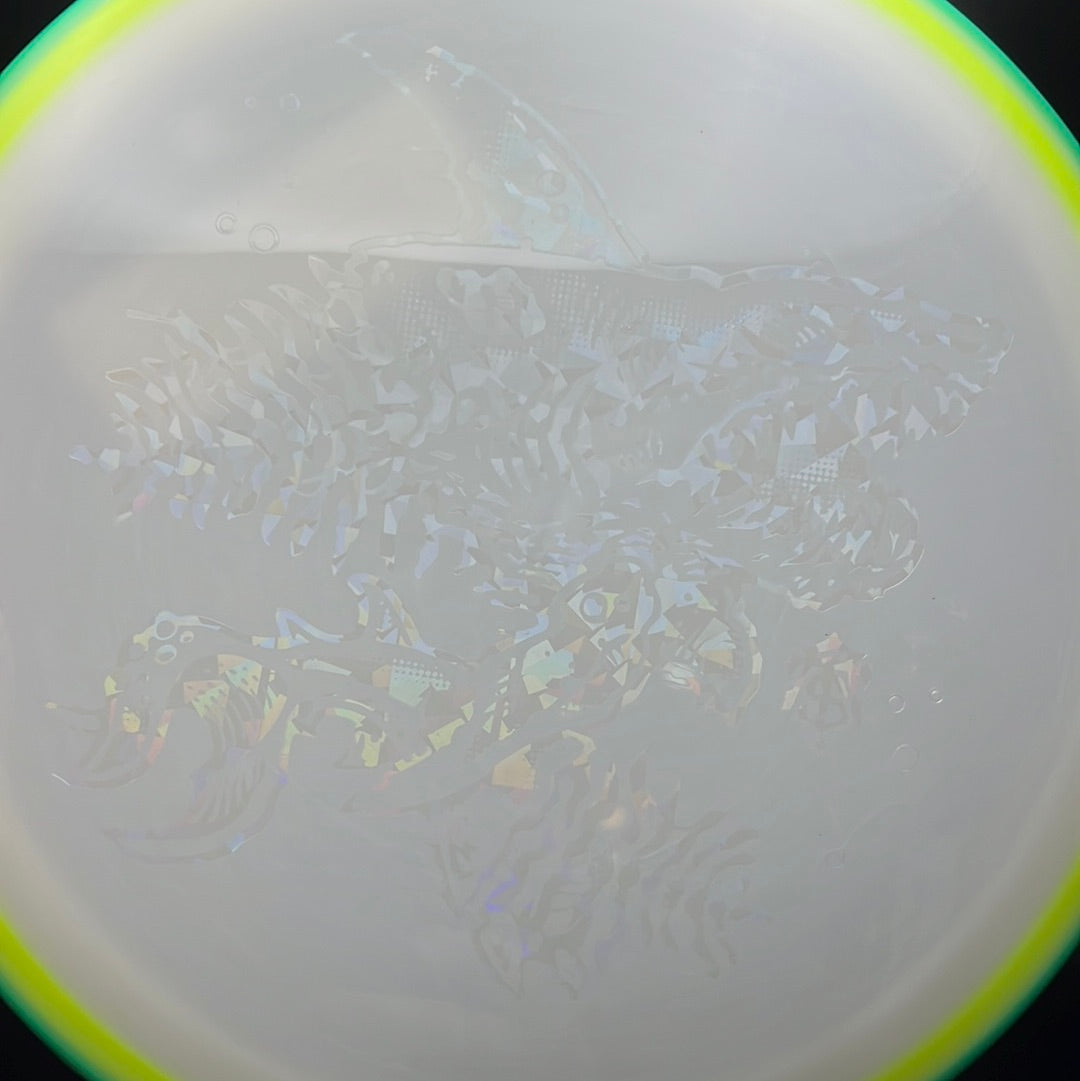 Aura Omen - Rare "Zombee Shark" Stamp 1/90 Misprintmas 2022