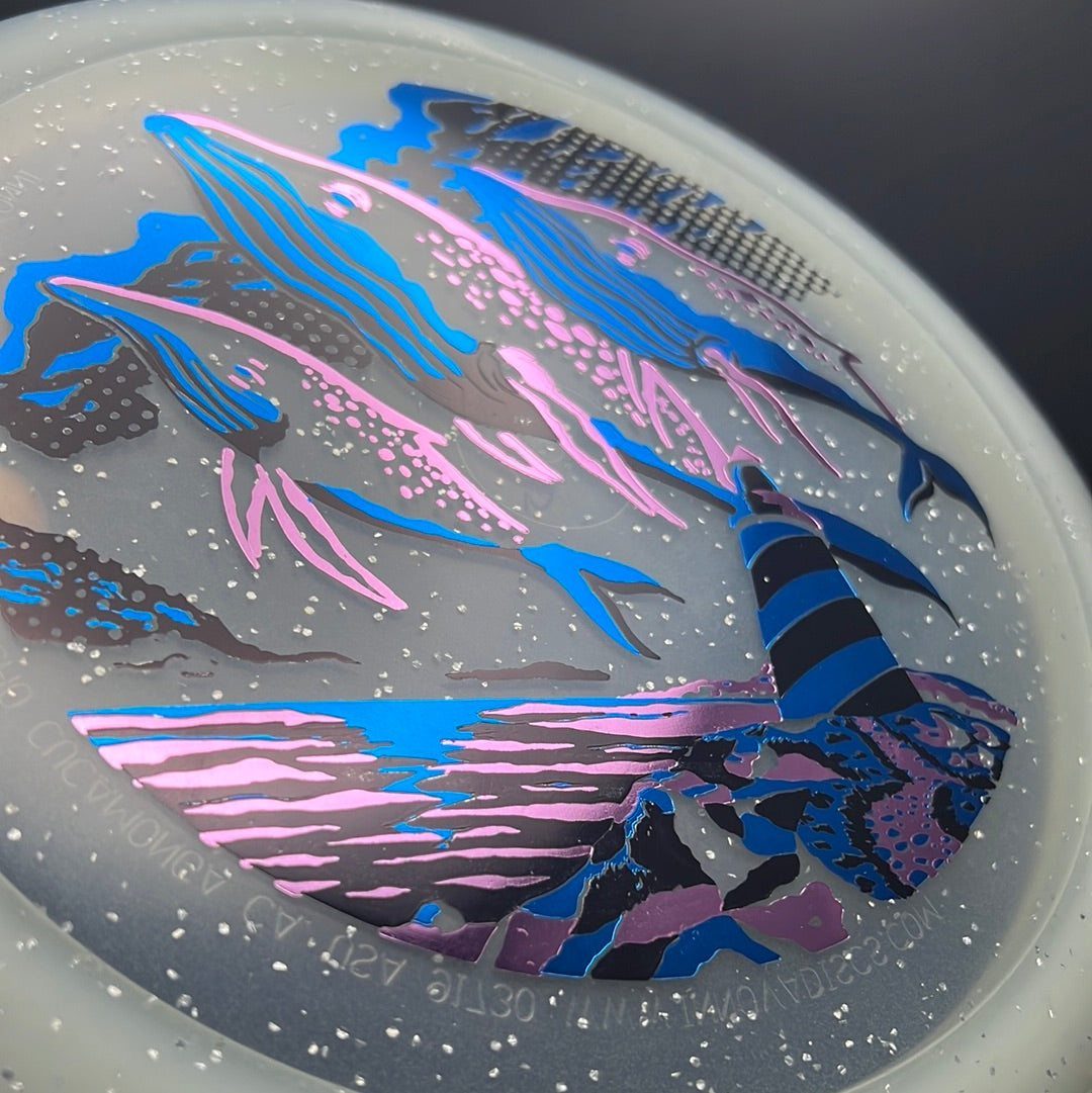 Metal Flake C-Blend Exodus - Flying Whales Triple Foil Stamp