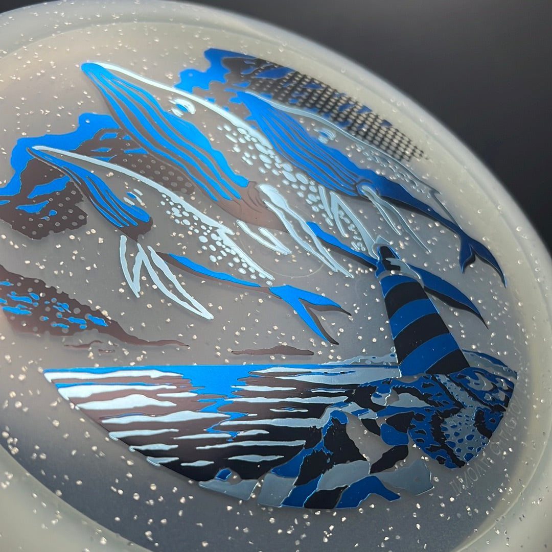 Metal Flake C-Blend Exodus - Flying Whales Triple Foil Stamp