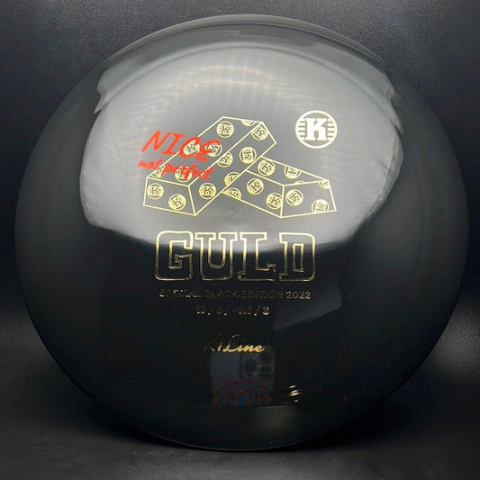 K1 Guld - Special Black Edition - "Nice Not Perfect" X-Out