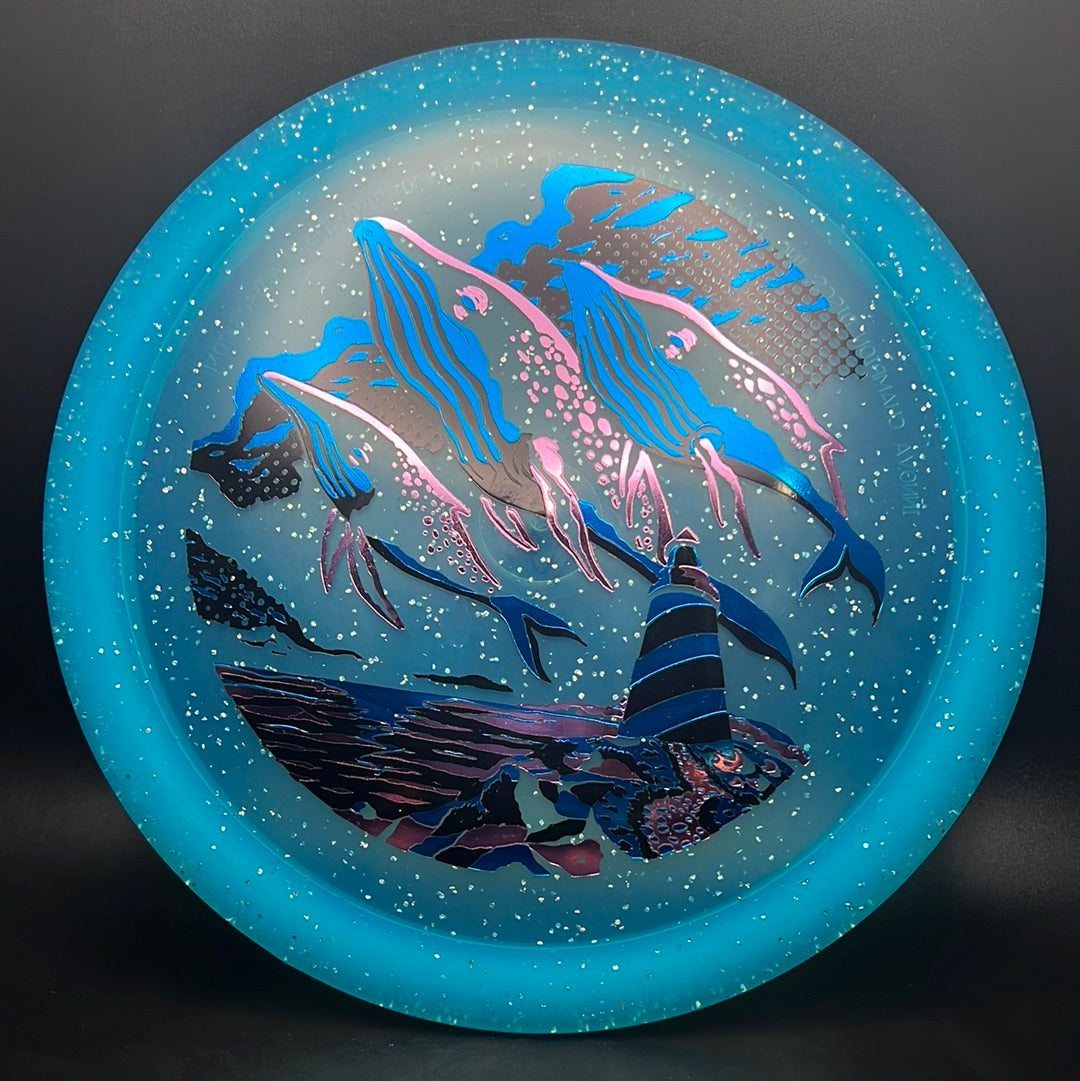 Metal Flake C-Blend Exodus - Flying Whales Triple Foil Stamp