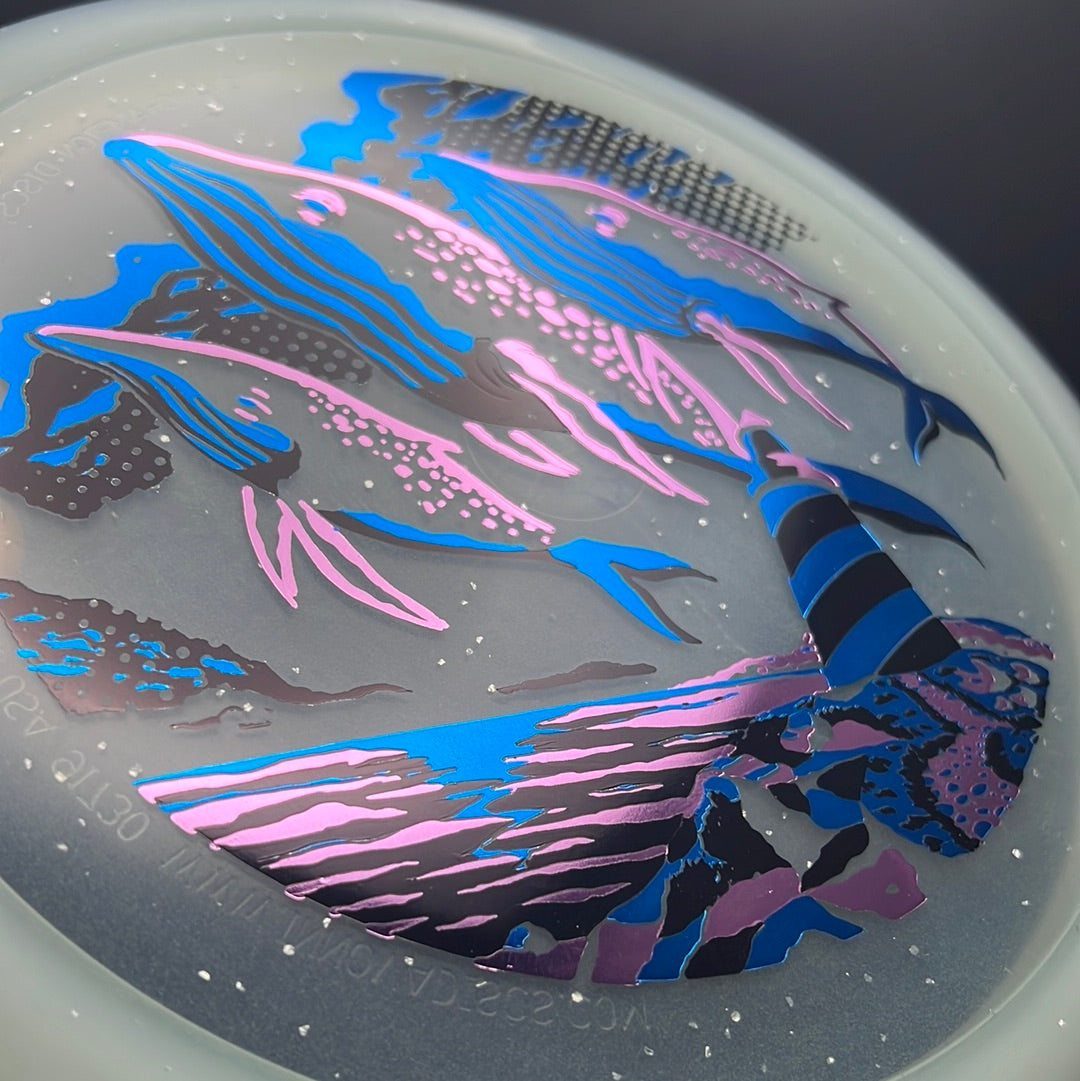 Metal Flake C-Blend Exodus - Flying Whales Triple Foil Stamp