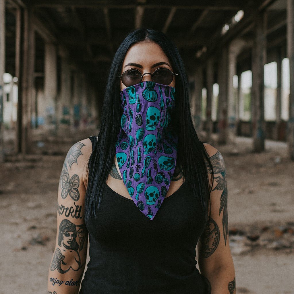 Macabre Makeup Bandana