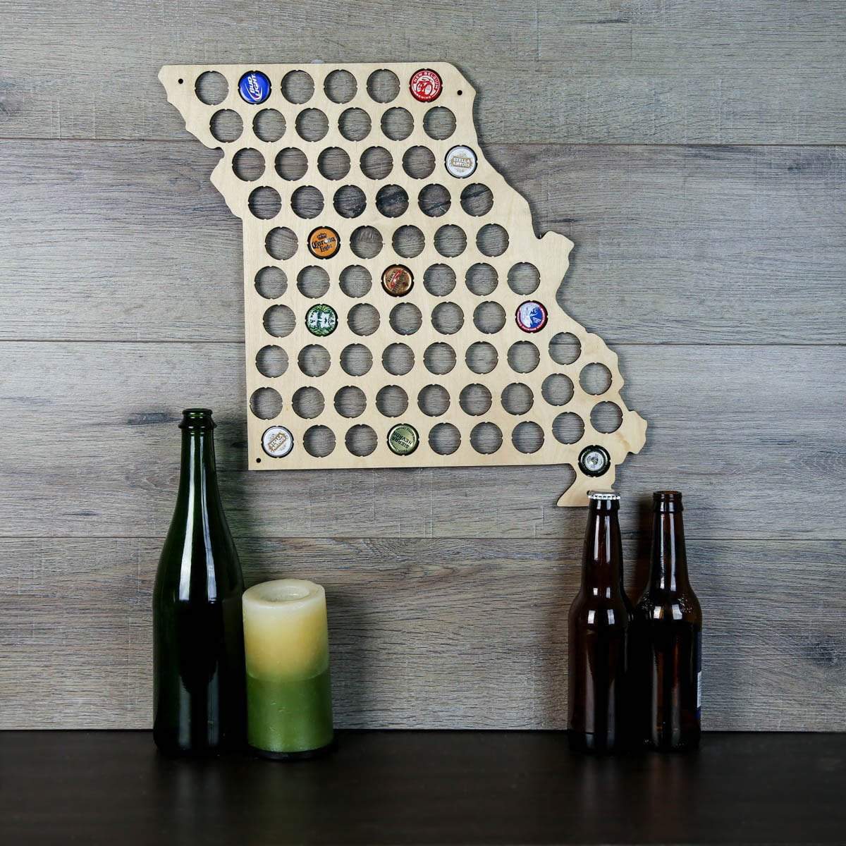Missouri Beer Cap Map