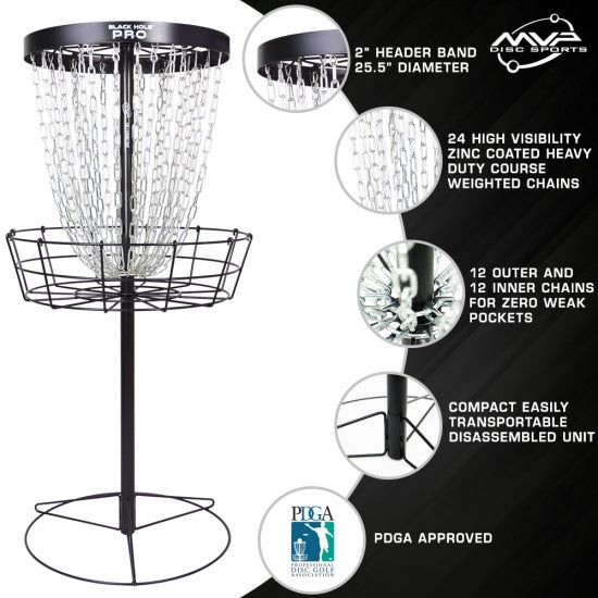 MVP Black Hole Pro Basket- Drop Ship