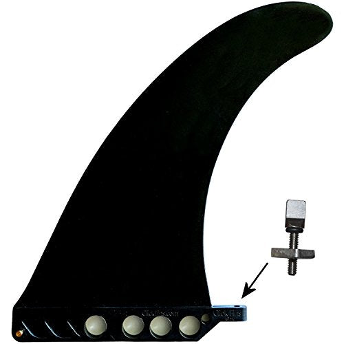 9" Dolphin Shape Rigid Fin w/ Toolless Screw