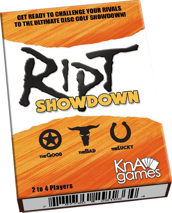 RIPT Showdown Disc Golf Card Game!