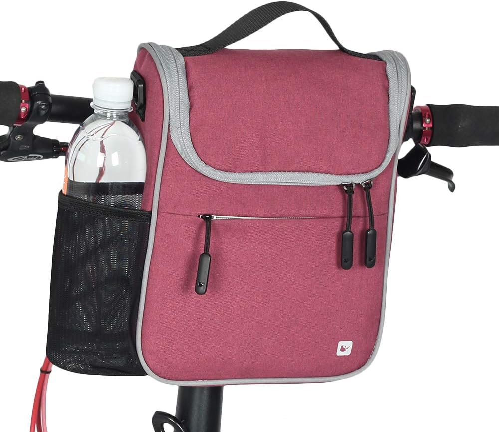 Rhinowalk Bike Front Handlebar Bag with Rain Cover- RK18995 5L