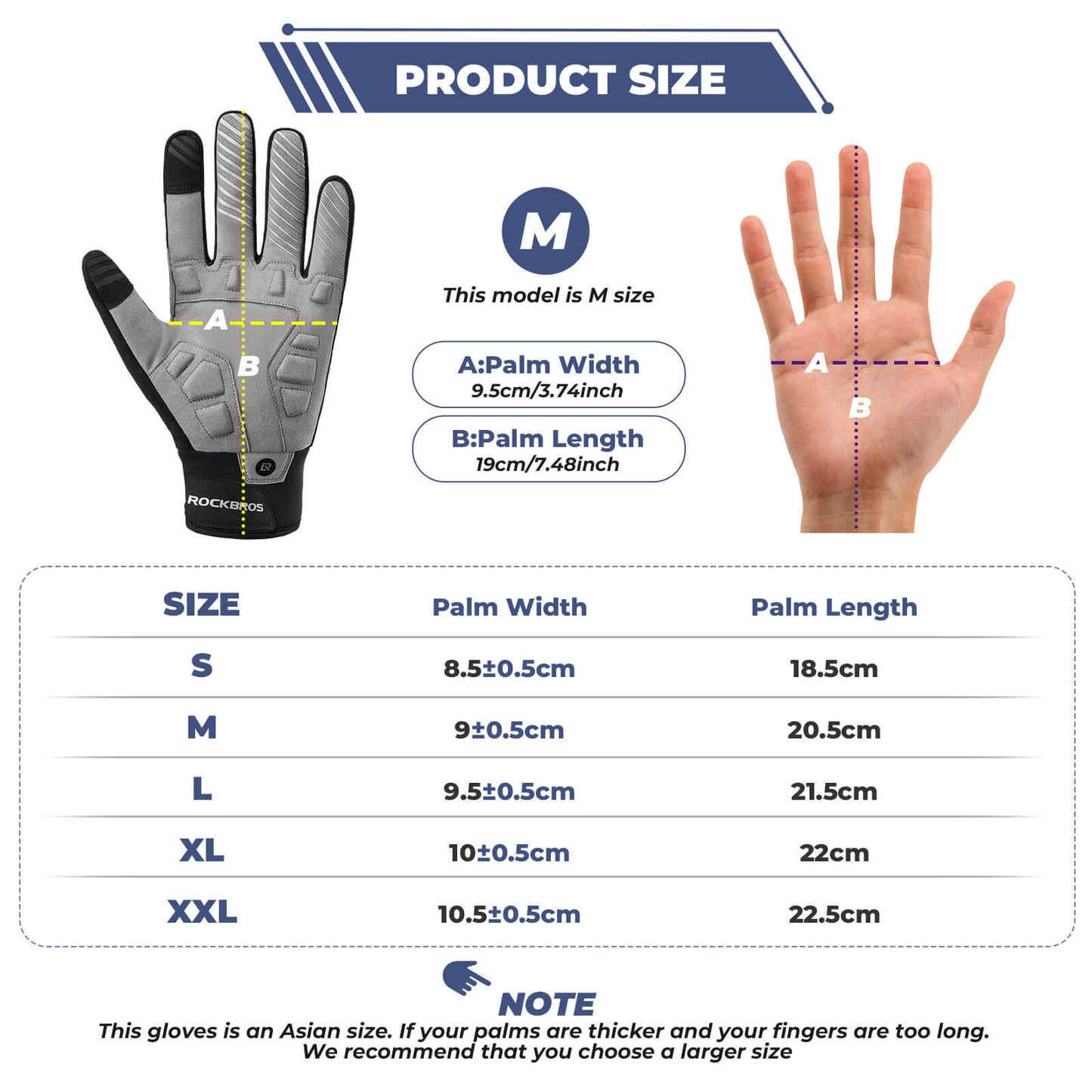Full Finger Cycling Gloves