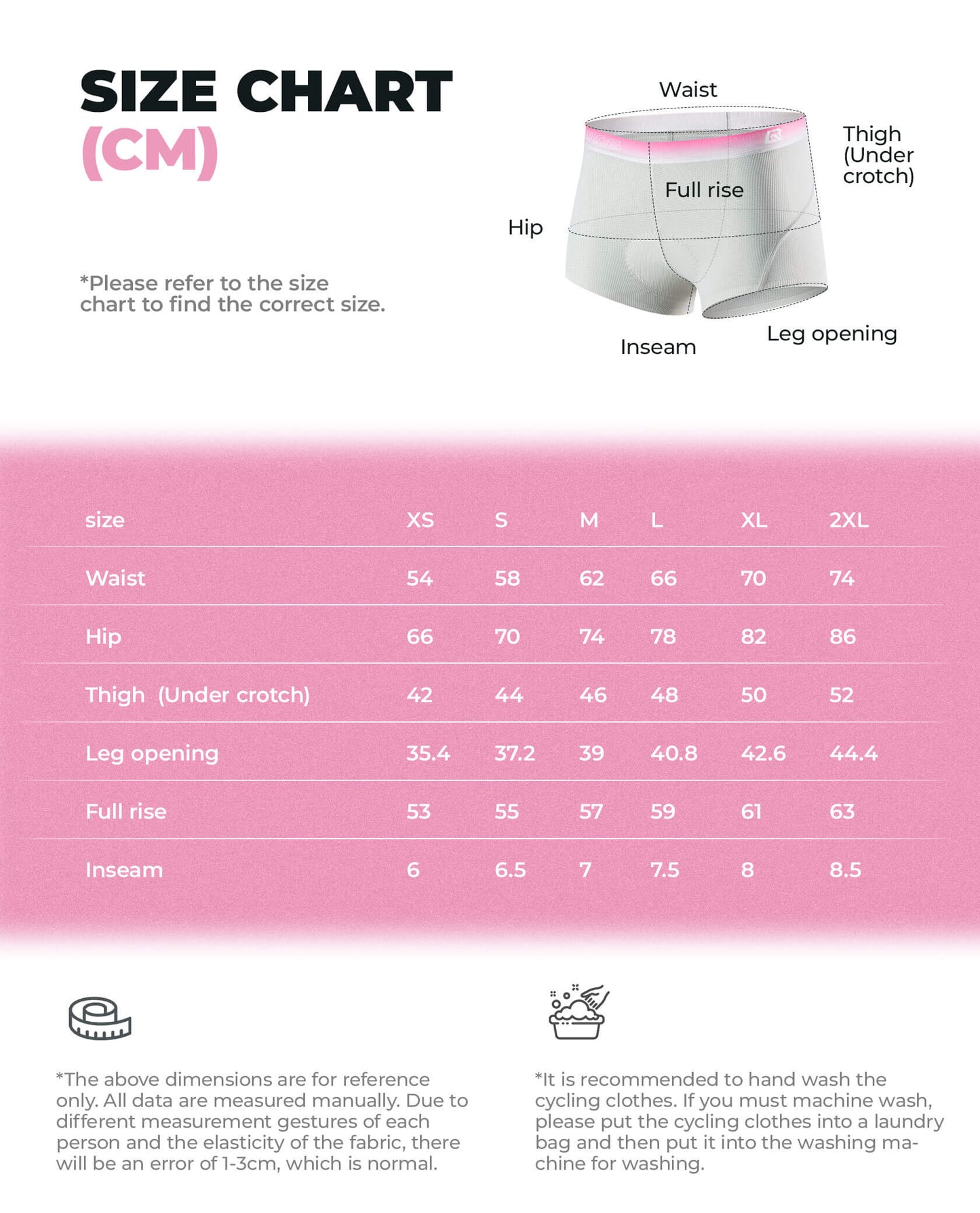 Women's 3D Padded Cycling Inner Shorts