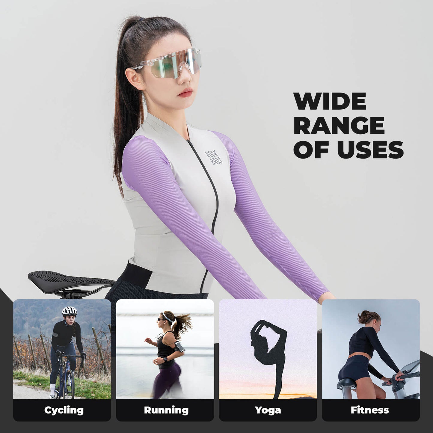 Women's Breathable Long-Sleeve Cycling Jersey