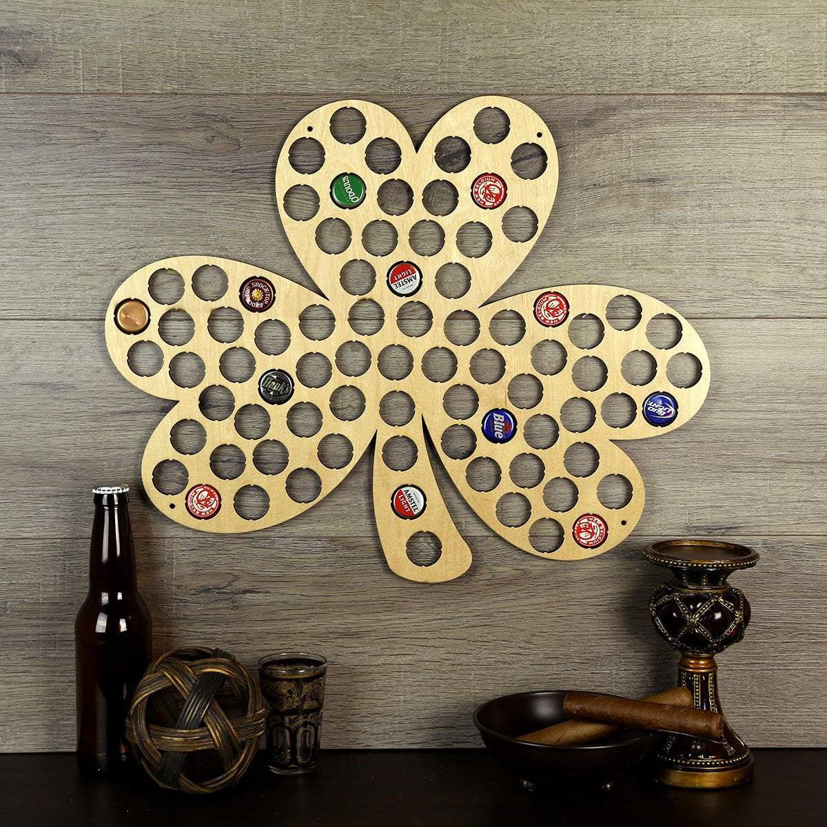 Shamrock Beer Cap Holder