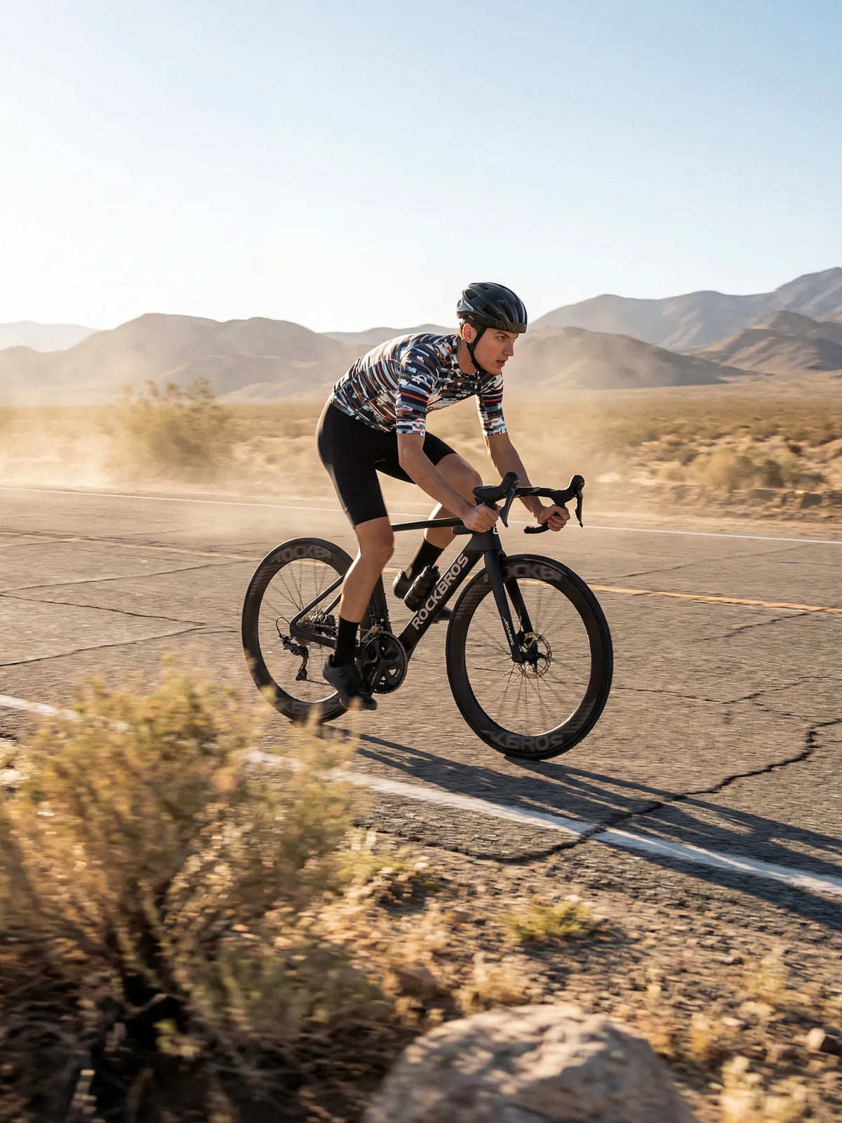 Men's Cycling Jersey Urban Camo