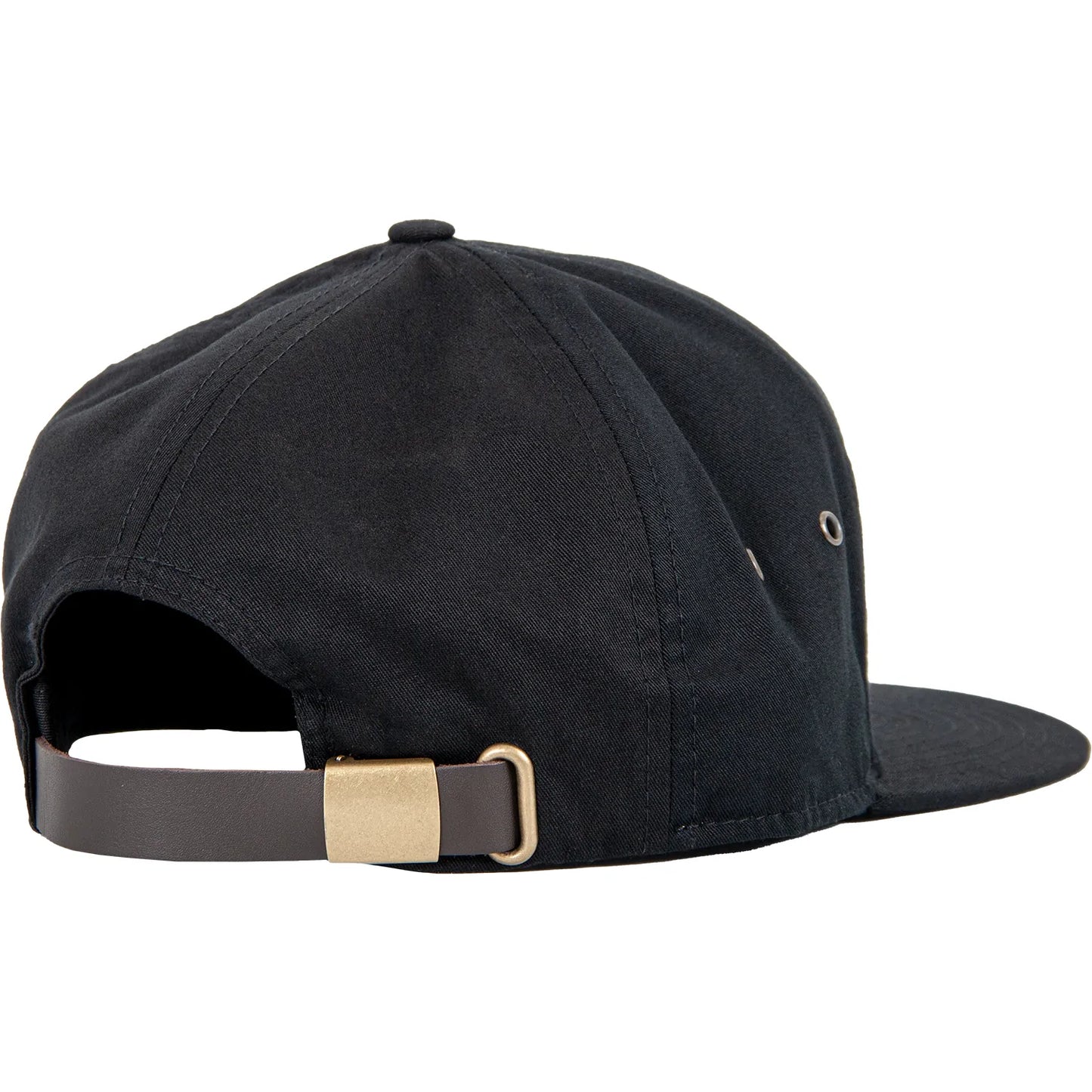 Huk Lab Strapback Hat w/ Leather TriFly Patch