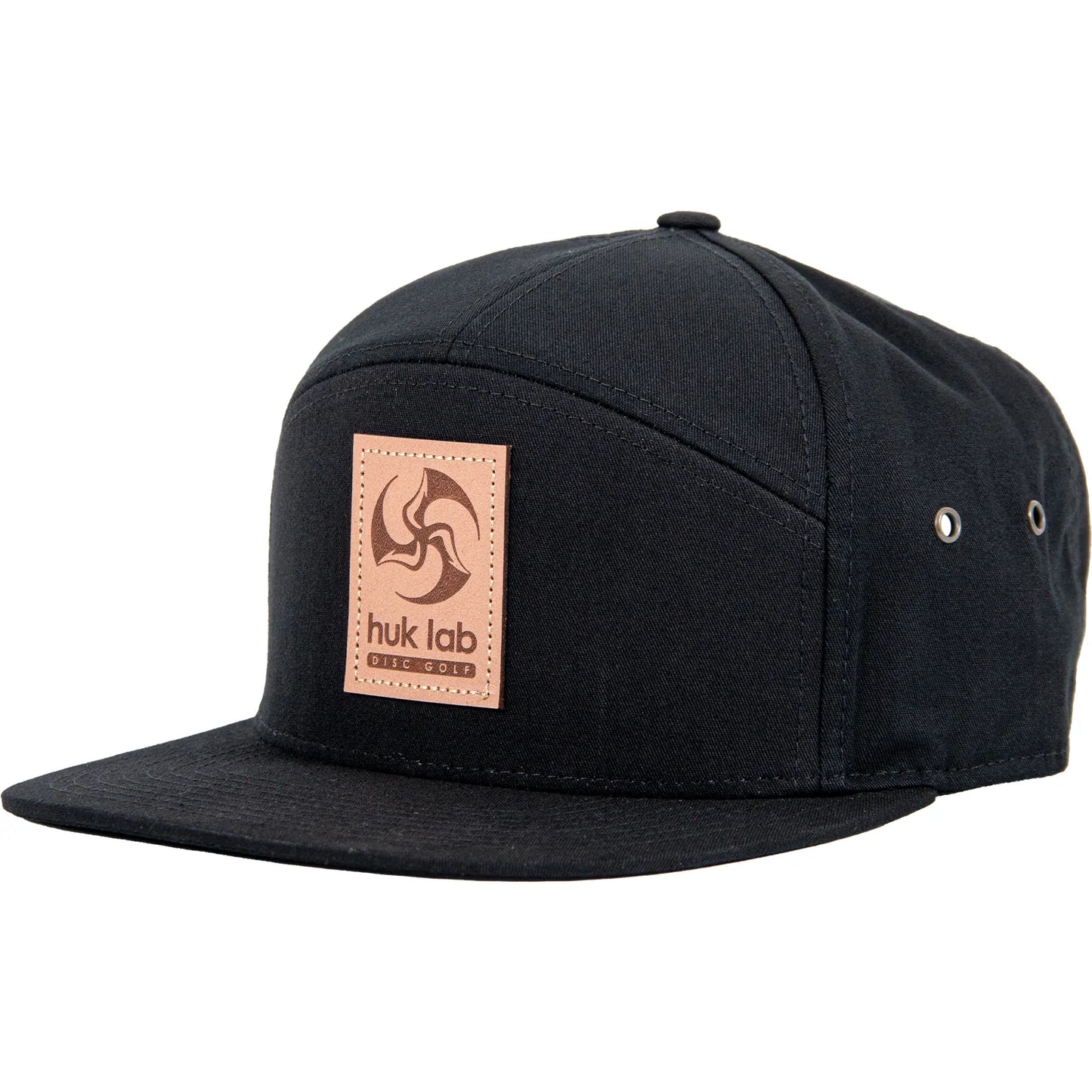 Huk Lab Strapback Hat w/ Leather TriFly Patch