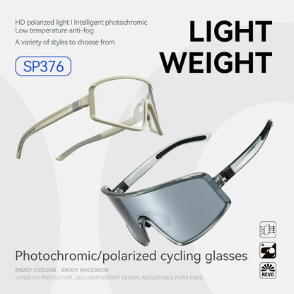 Photochromic Polarized Sports Sunglasses