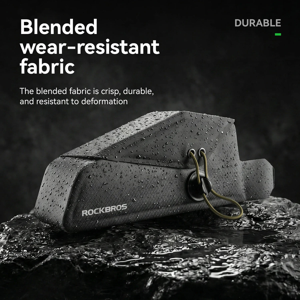 0.8L Slim Bike Top Tube Bag | Water-Resistant