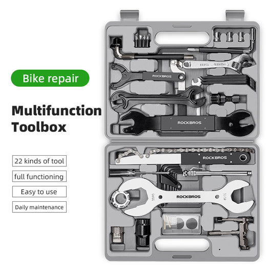 ROCKBROS Professional 22-piece Bike Repair and Maintenance Kit