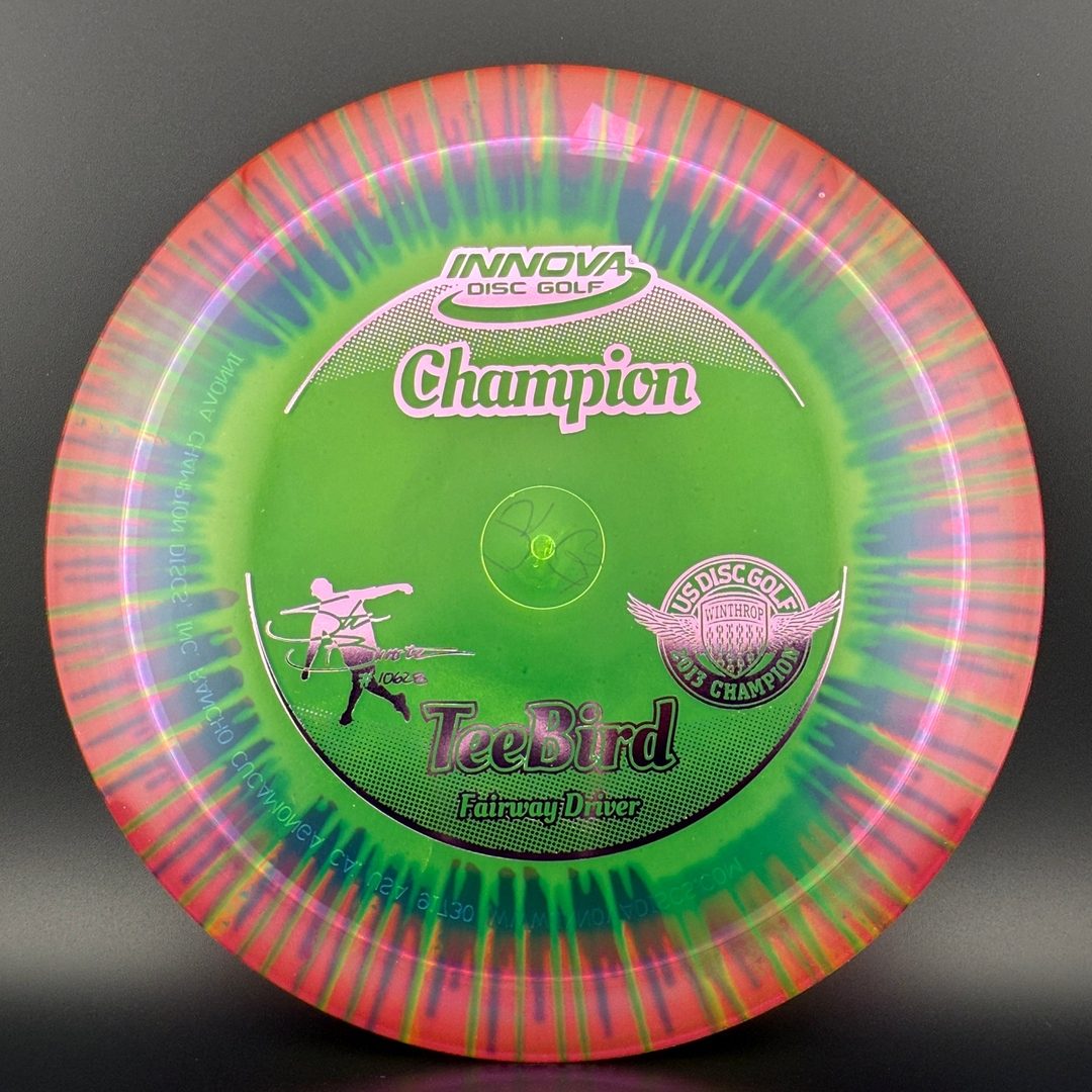 I-Dye Champion Teebird - Penned - Steve Brinster 2013
