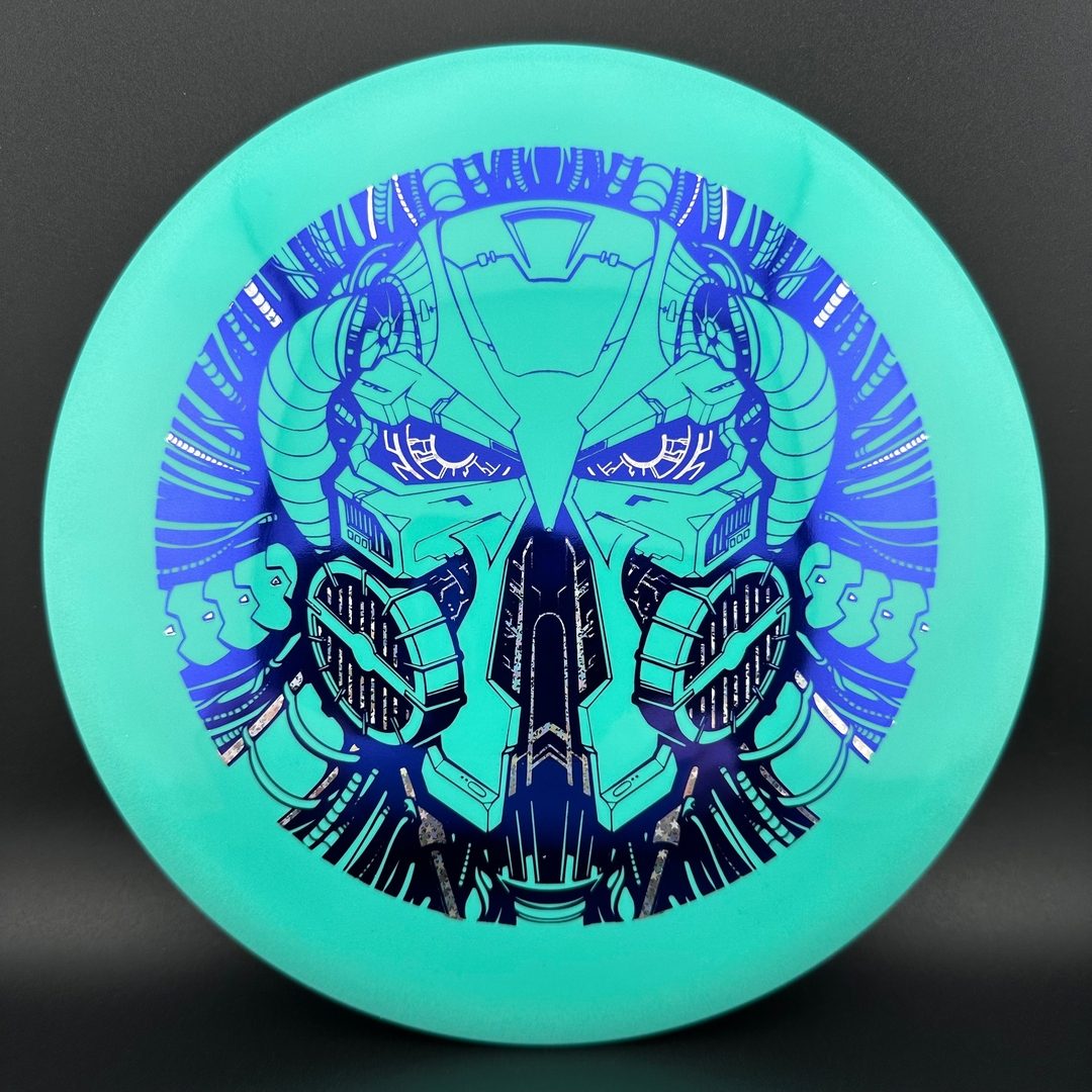 Biohazard Star Destroyer - 2 Foil XL Stamp by Michael Barnard