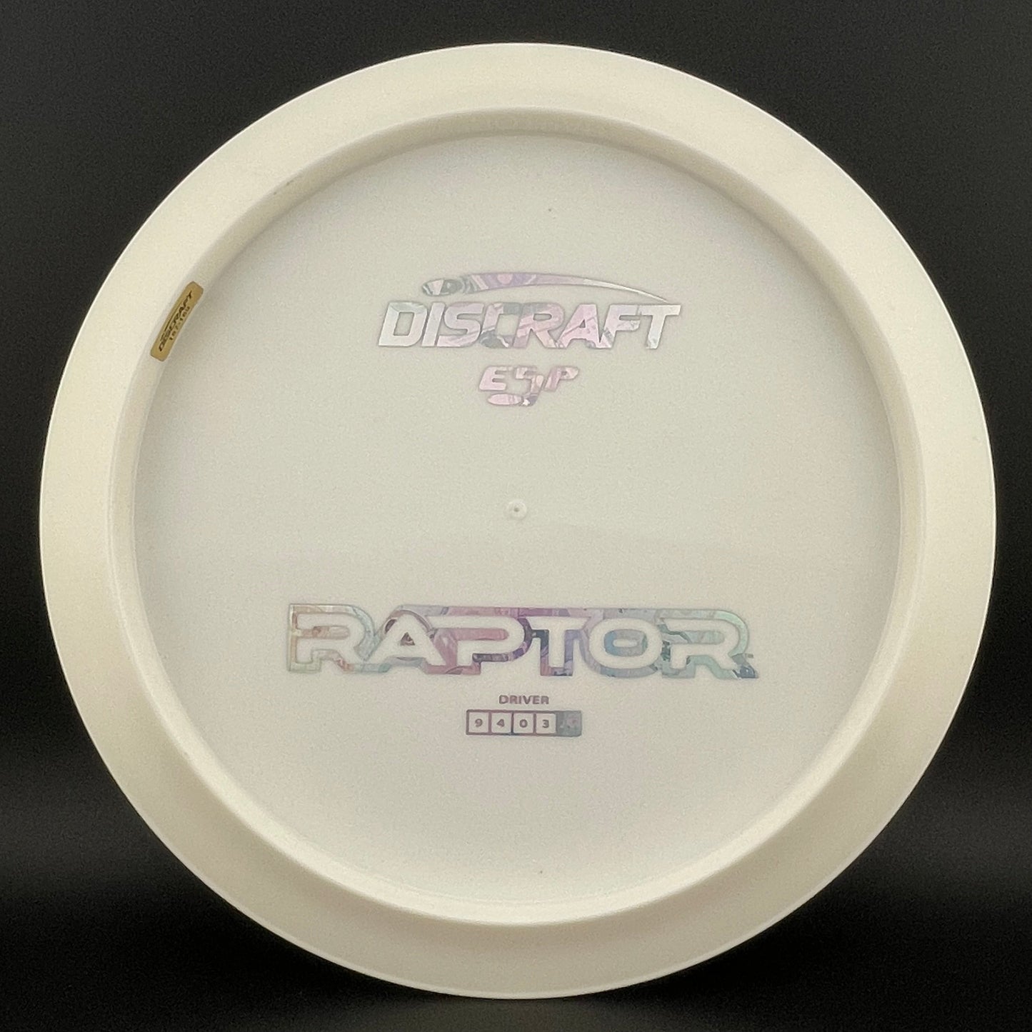 White ESP Raptor - Bottom Stamp (Dyer's Delight)