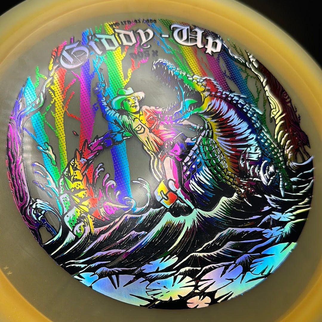 Charlie Dos X "Giddy Up" - First Run VIP LTD #43 Triple Foil - 1/400