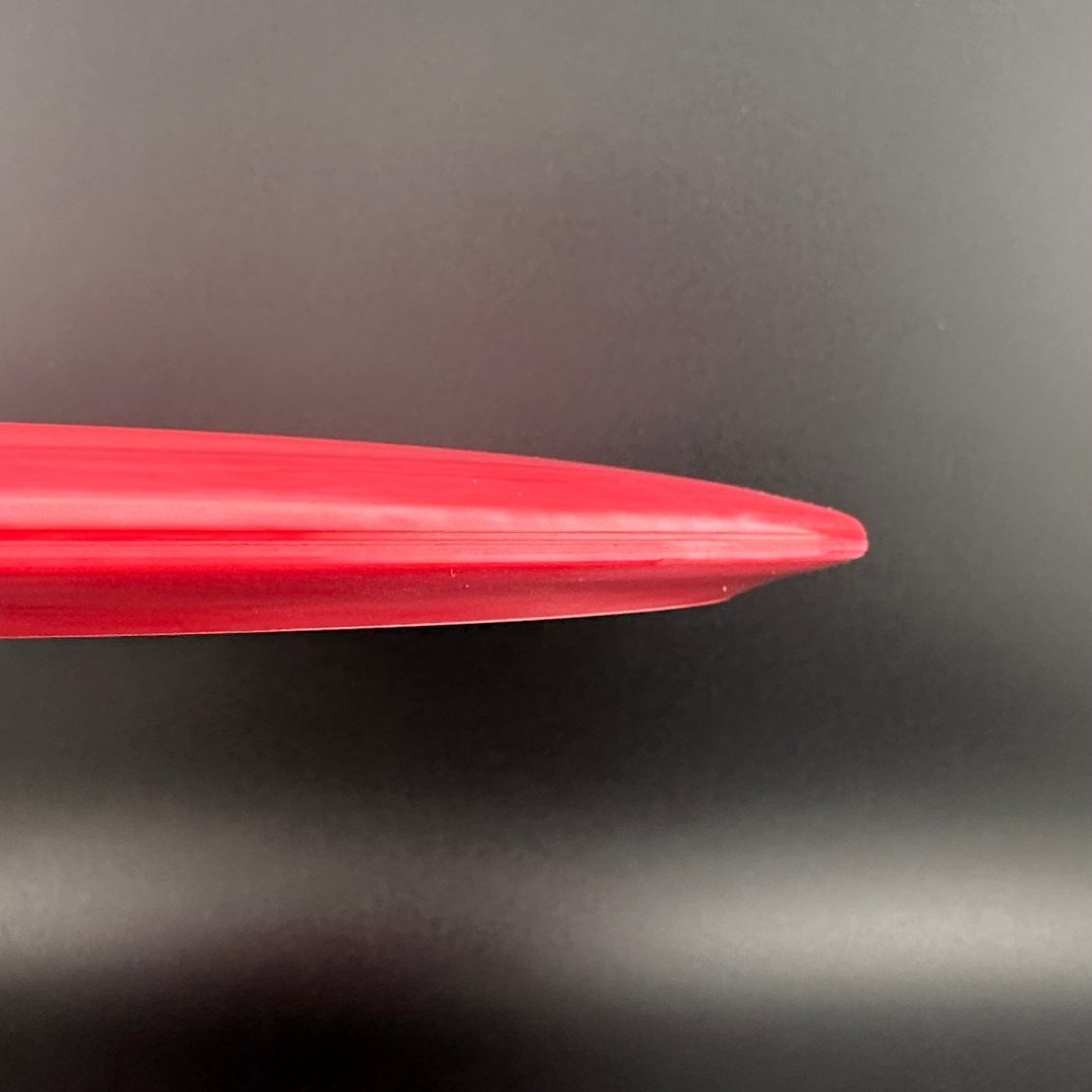 Swirly S-line FD - Red Split Dye - Discmania Tattoo stamp