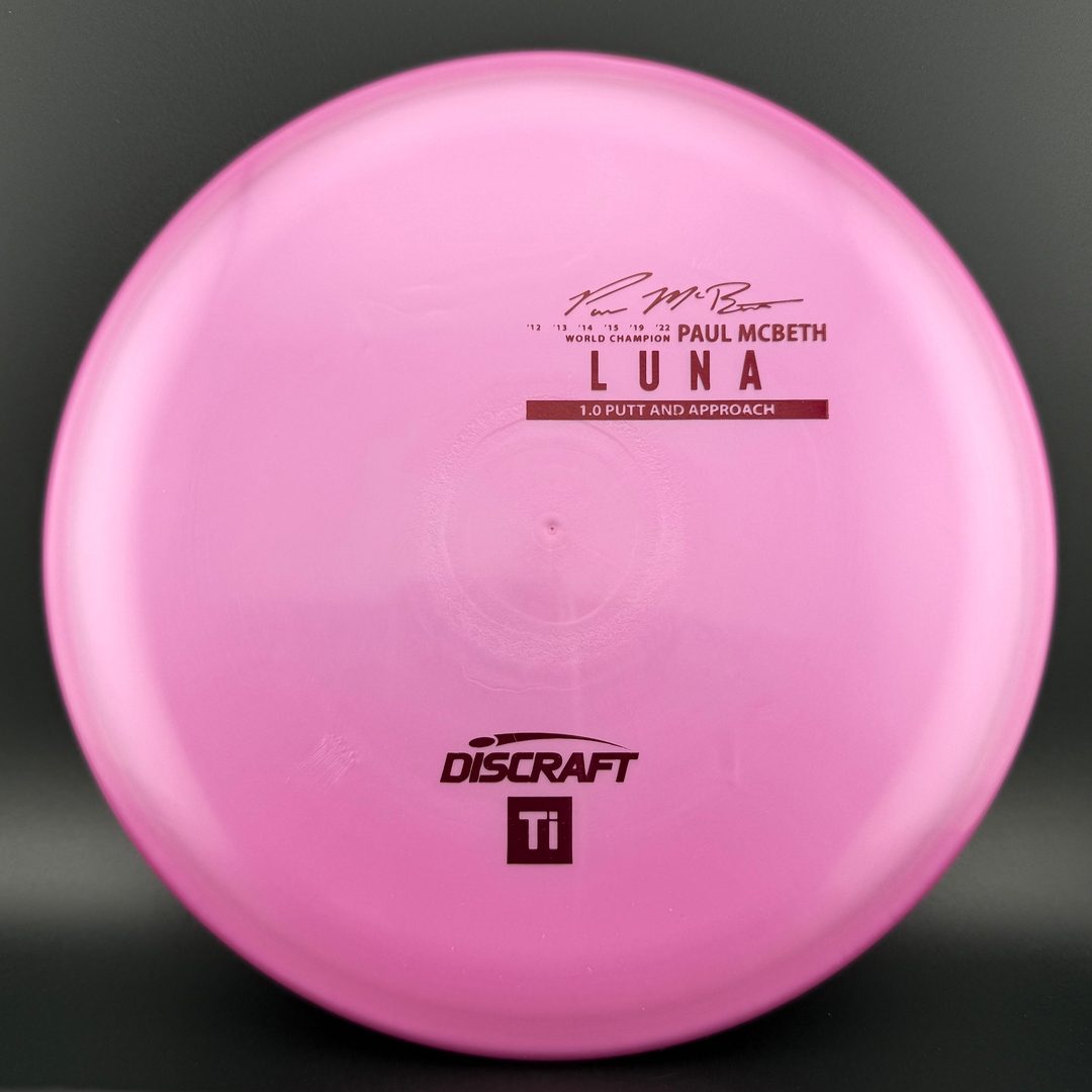 Titanium Luna - First Run - Paul McBeth